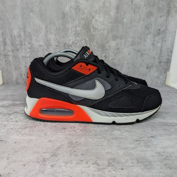 Nike Other - Nike Air Max IVO Black Infrared Shoes Men's Size 8 Sneakers Red Black 580518-016